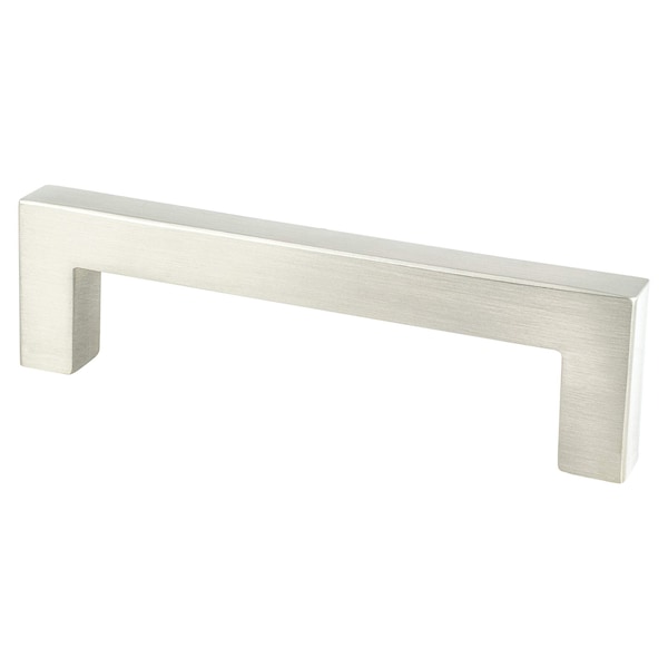 Berenson Contemporary Advantage One 96mm CC Brushed Nickel Square Pull 9009-4BPN-P - main